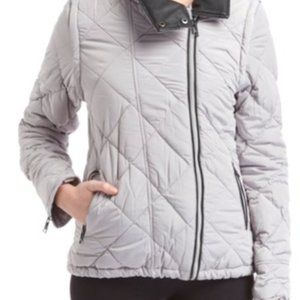 Marc New York Performance Silver Gray Convertible Puffer Jacket Size M